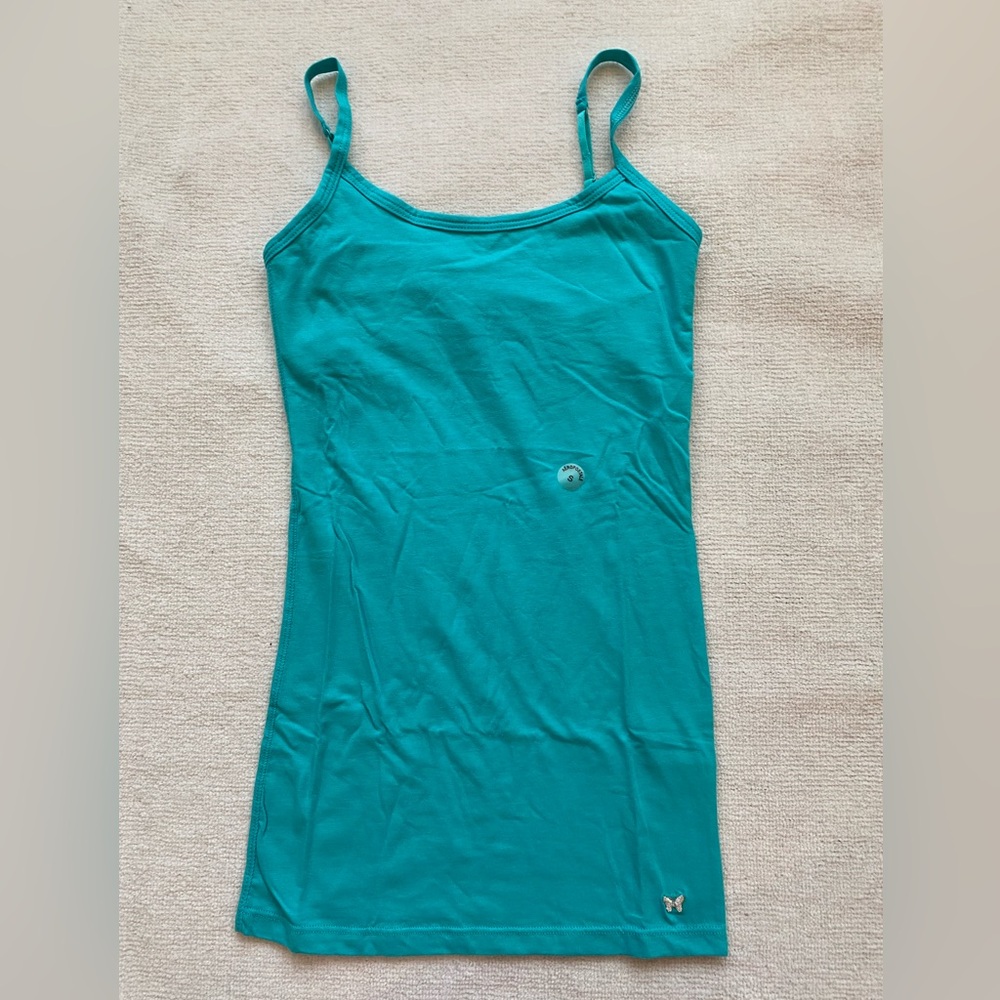 Teal Spaghetti Strap Dress